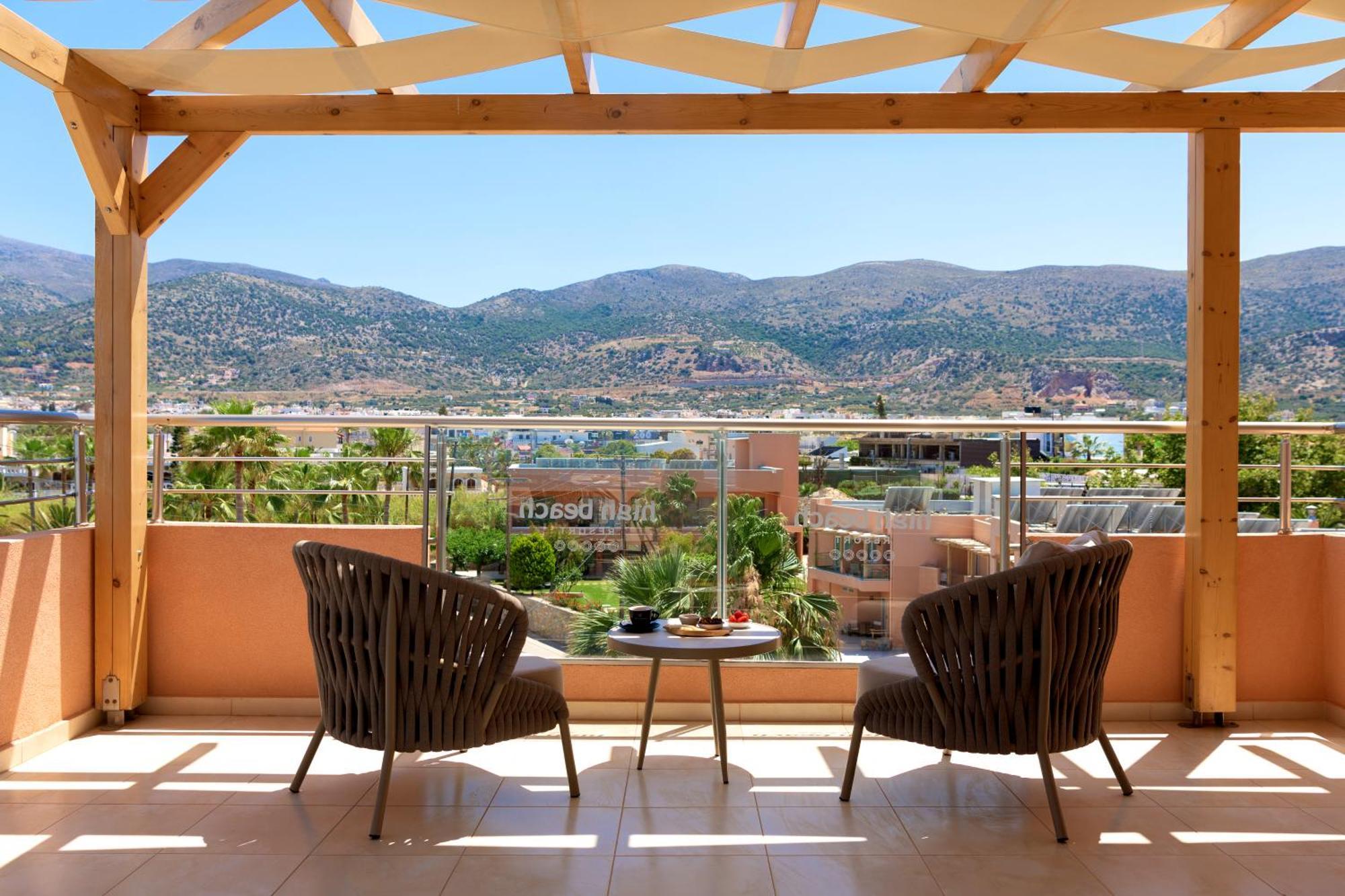 High Beach Resort Malia  Bagian luar foto