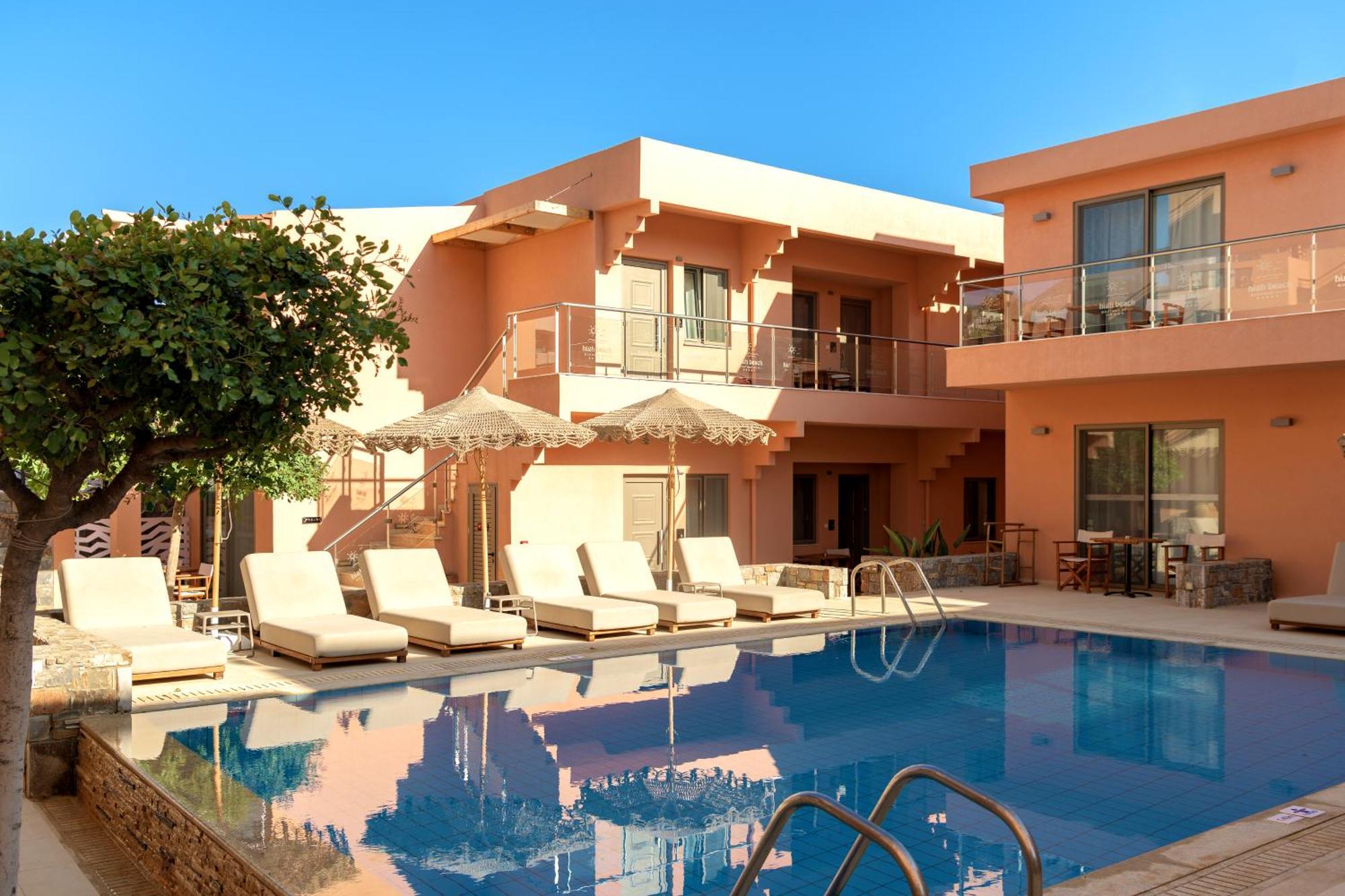 High Beach Resort Malia  Bagian luar foto