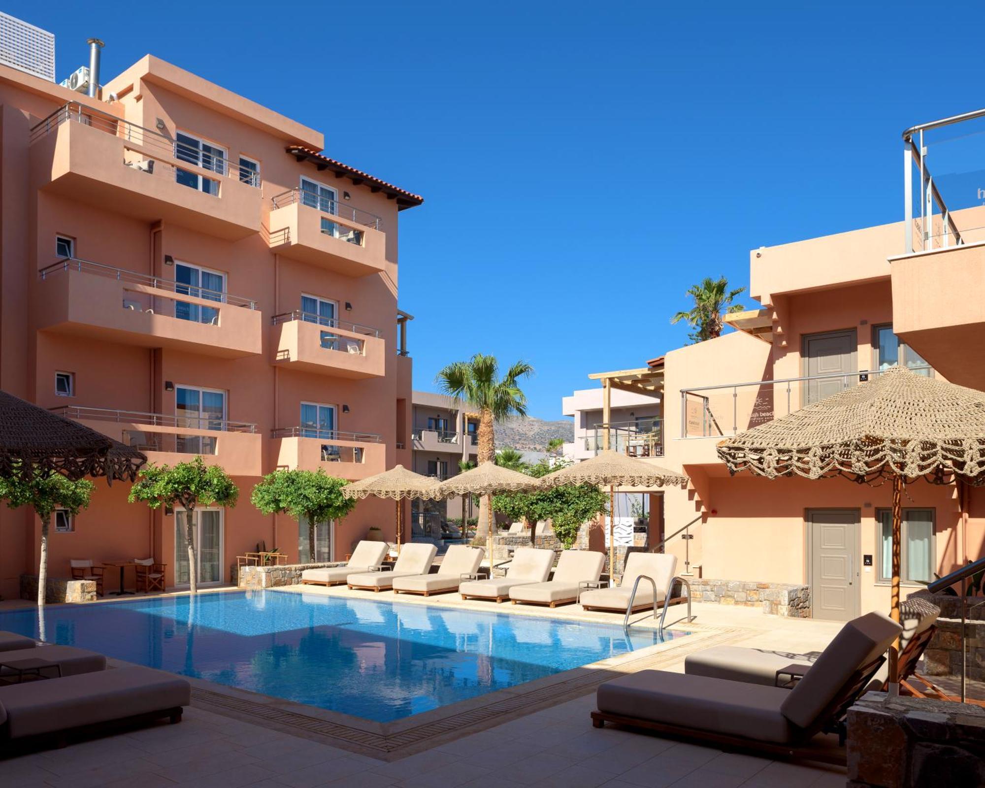 High Beach Resort Malia  Bagian luar foto
