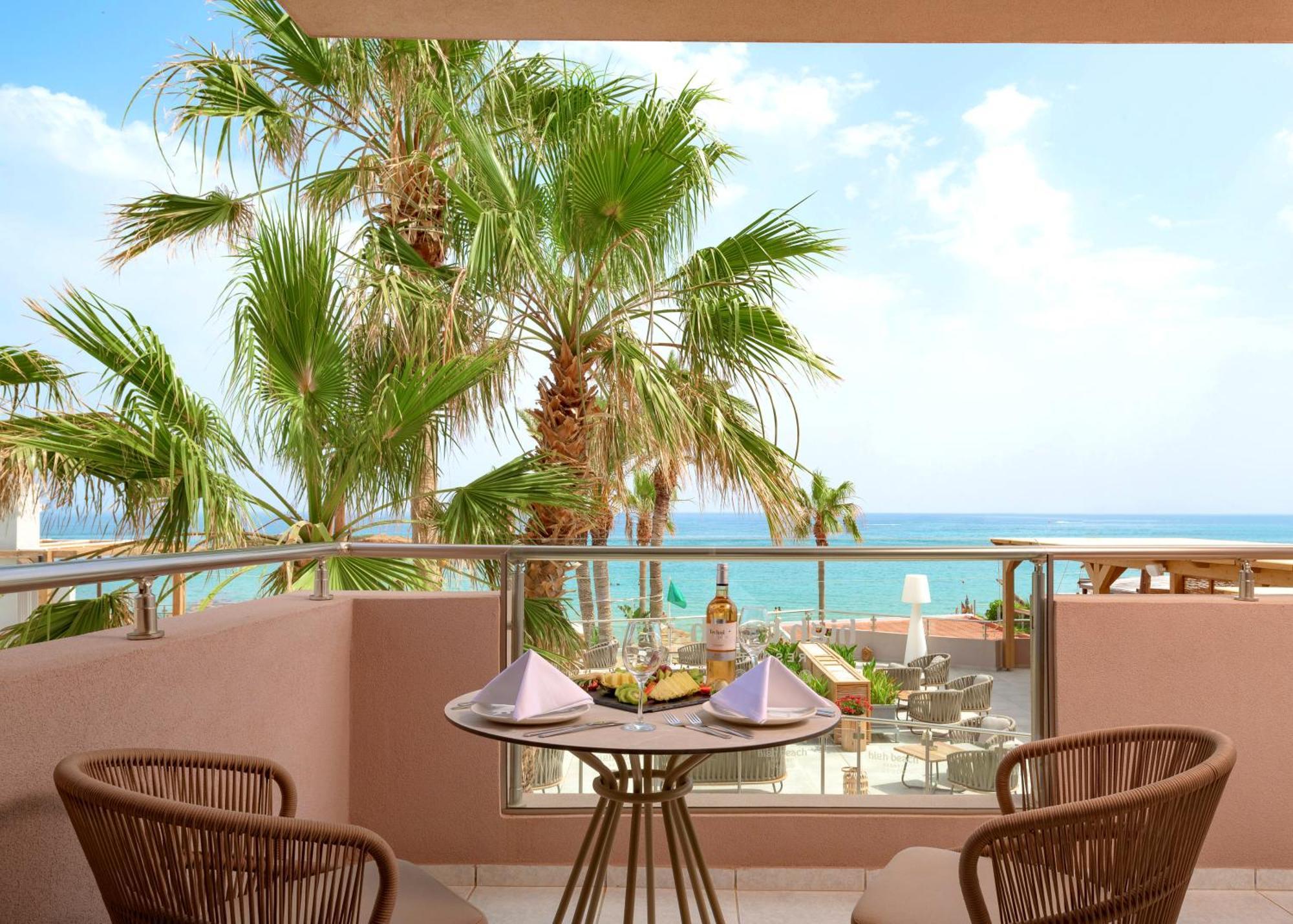 High Beach Resort Malia  Bagian luar foto